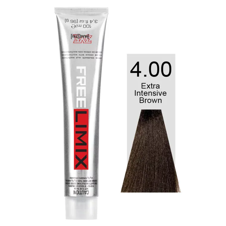 Prirodne intenzivne nijanse - farba za kosu 100 ml — Veoma intenzivna braon 4.00 — slika 1