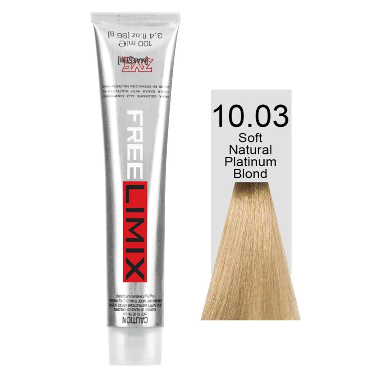Prirodne zlatne nijanse - farba za kosu 100 ml — Prirodna platinastoplava 10.03 — slika 1