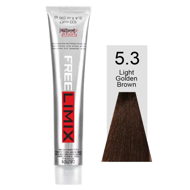 Zlatne nijanse - farba za kosu 100 ml — Svetlozlatnobraon 5.3 — slika 1