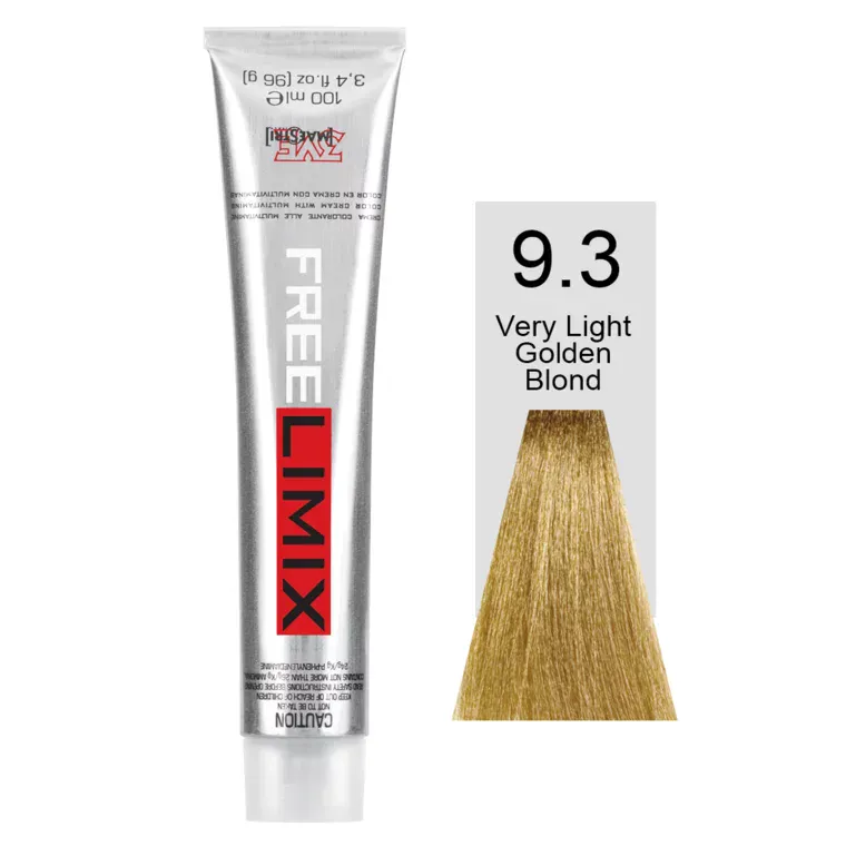 Zlatne nijanse - farba za kosu 100 ml — Veoma svetlozlatnoplava 9.3 — slika 1