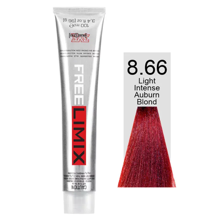 Crvene nijanse - farba za kosu 100 ml — Intenzivna svetla crvenoplava 8.66 — slika 1