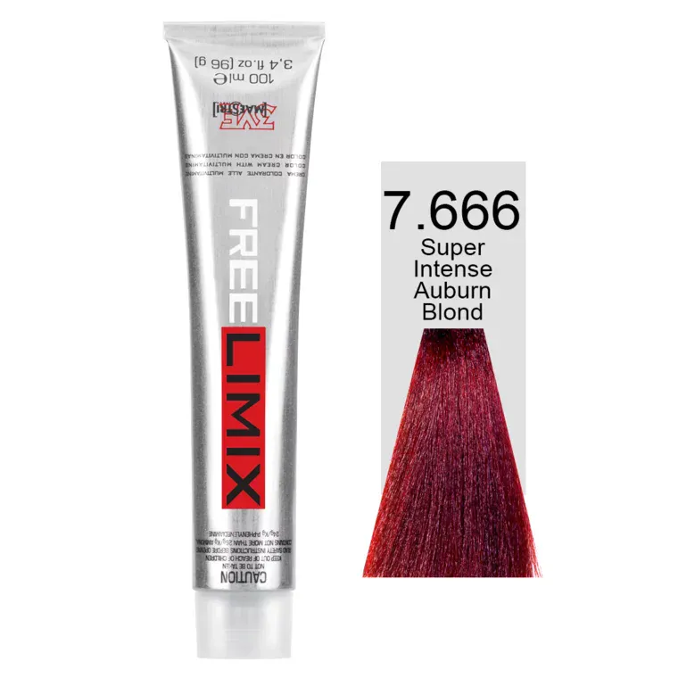 Crvene nijanse - farba za kosu 100 ml — Veoma intenzivna crvenoplava 7.666 — slika 1
