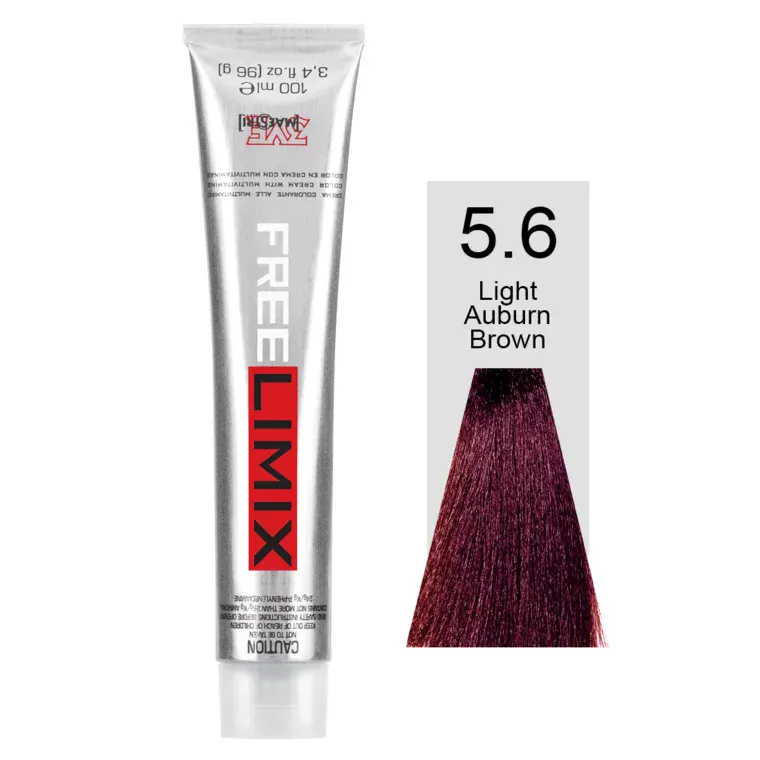 Crvene nijanse - farba za kosu 100 ml — Svetla crvenobraon 5.6 — slika 1
