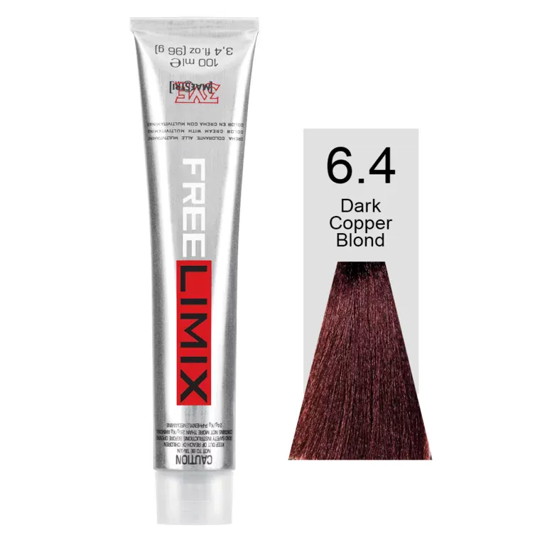 Bakarne nijanse - farbe za kosu 100 ml — Tamnobakarnoplava 6.4 — slika 1