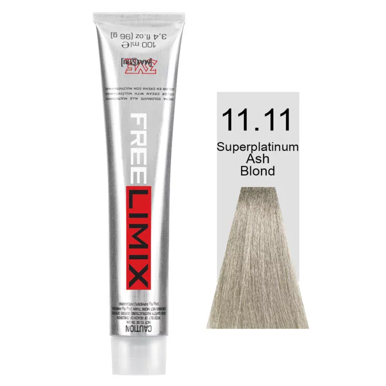 Intenzivne svetle nijanse - farba za kosu 100 ml — Svetla platinastopepeljastoplava 11.11 — slika 1