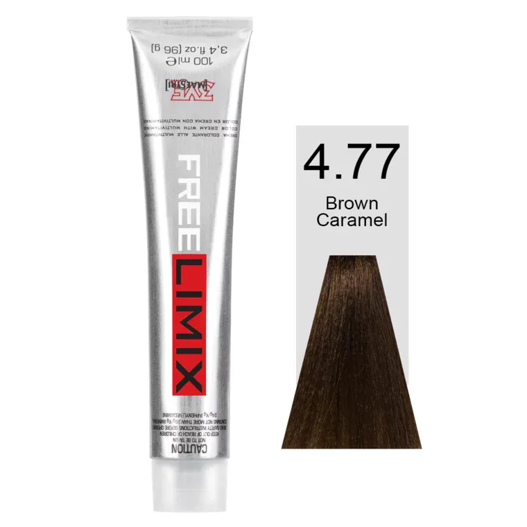 Karamel nijanse - farba za kosu 100 ml — Karamelbraon 4.77 — slika 1