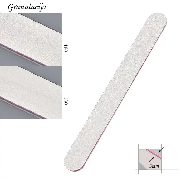 Turpija za nokte TURB8 180/180 — slika 2