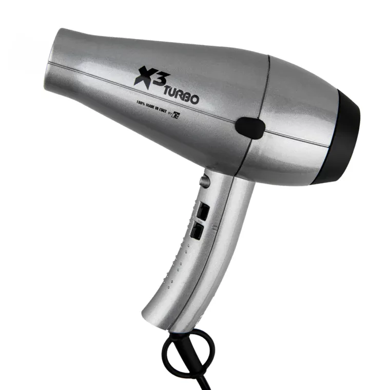 Fen za kosu X3 Turbo 2000W — Sivi — slika 1