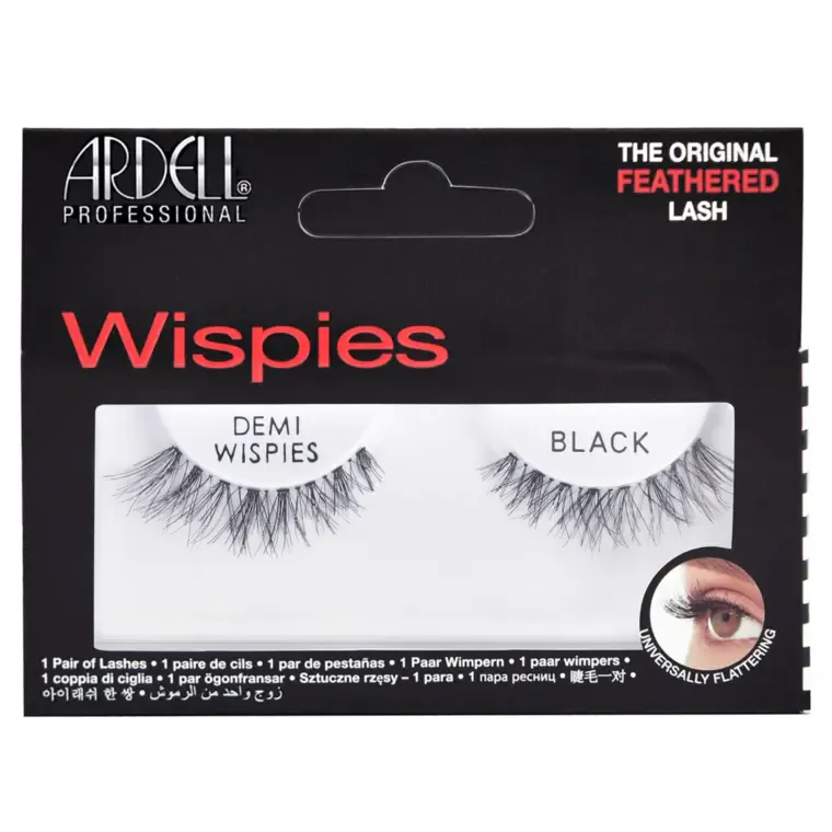 Trepavice na traci - Demi Wispies Black — slika 1