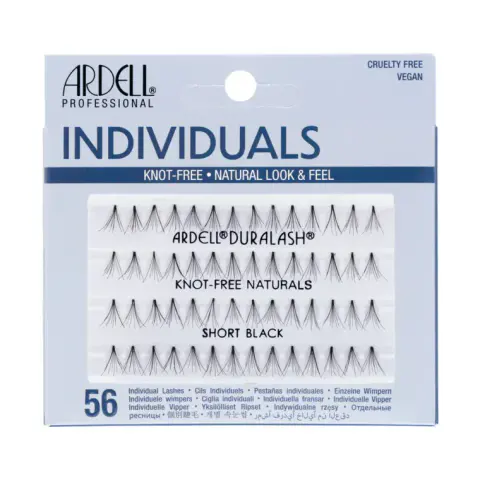 Individualne trepavice bez čvorića - Naturals kratke 56/1