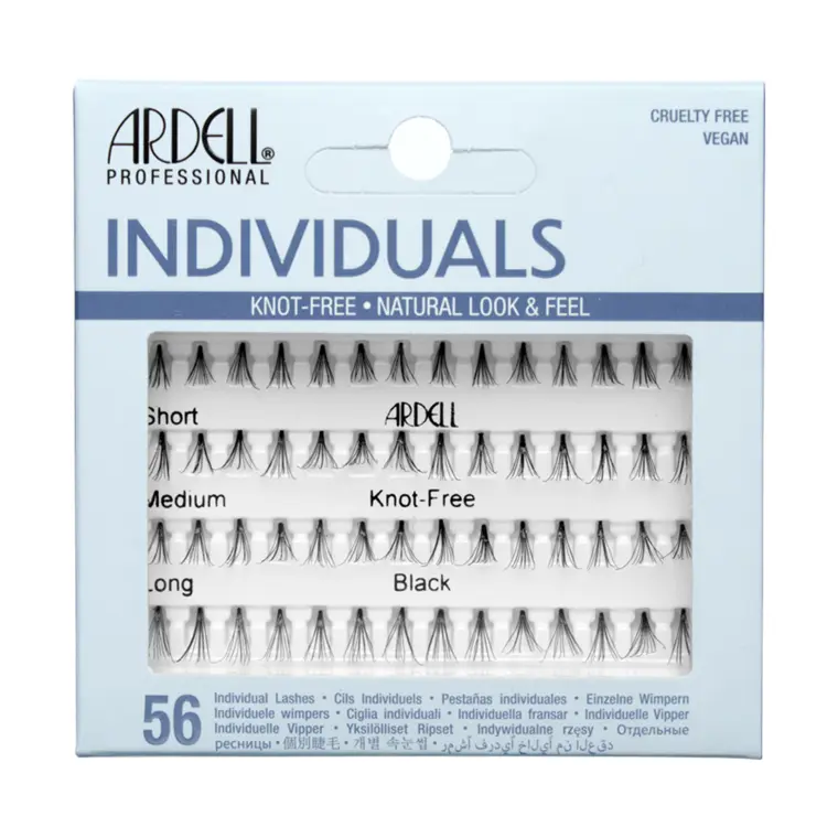 Set individualnih trepavica bez čvorića - Natural Combo
