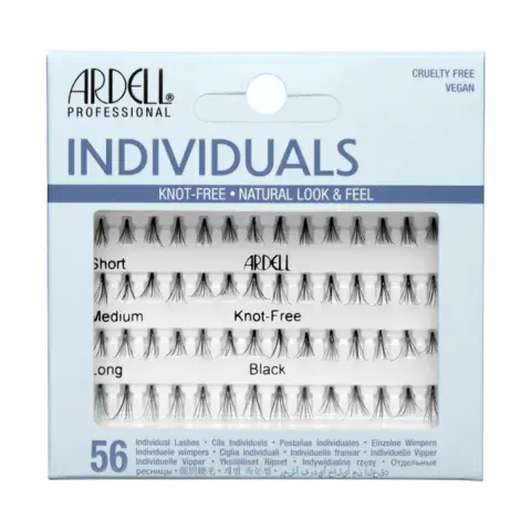 Set individualnih trepavica bez čvorića - Natural Combo