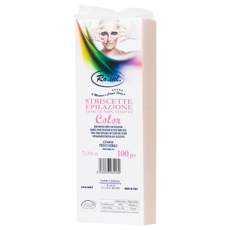 Trake za depilaciju ROIAL roze 100/1
