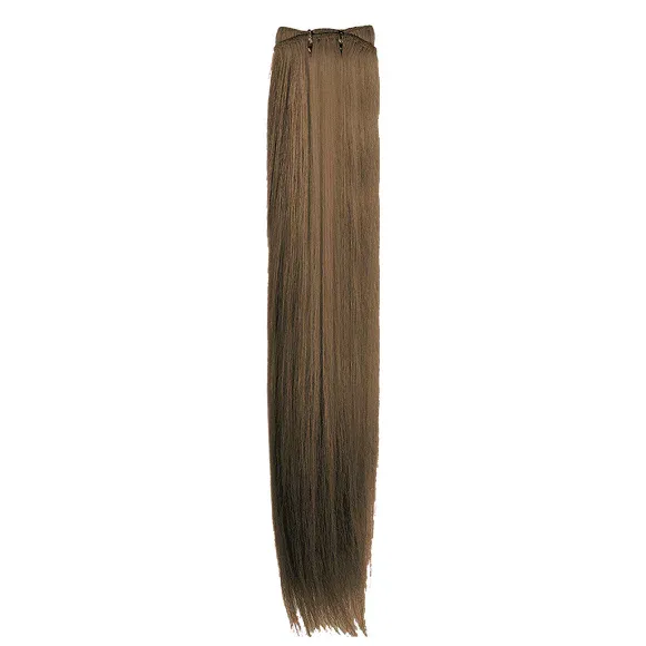Prirodna kosa na tresi SHE 50-60cm — 17 Srednje plava — slika 1