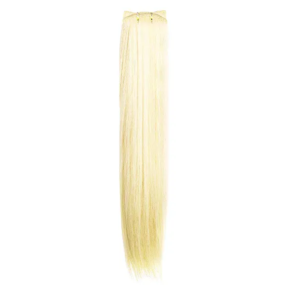 Prirodna kosa na tresi SHE 50-60cm — 1000 Veoma intenzivna svetloplava — slika 1