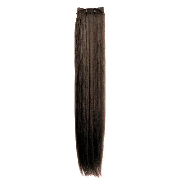 Prirodna kosa na tresi SHE 50-60cm — 4 Kestenjasta — slika 1