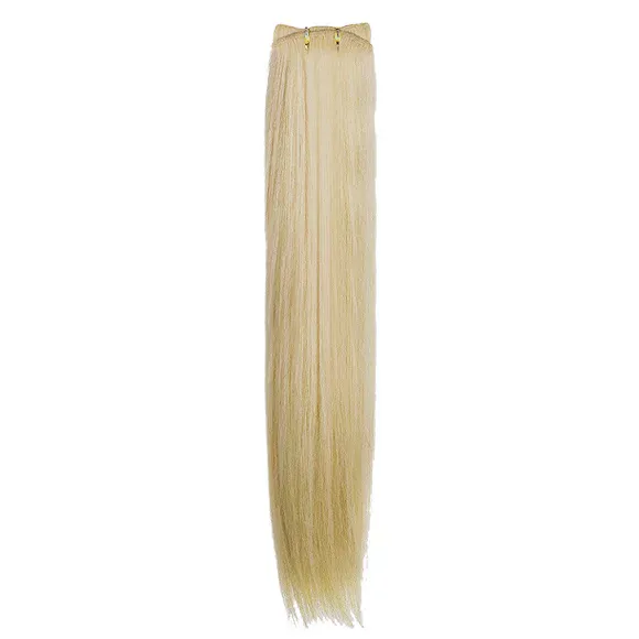 Prirodna kosa na tresi SHE 50-60cm — DB3 Zlatnoplava — slika 1