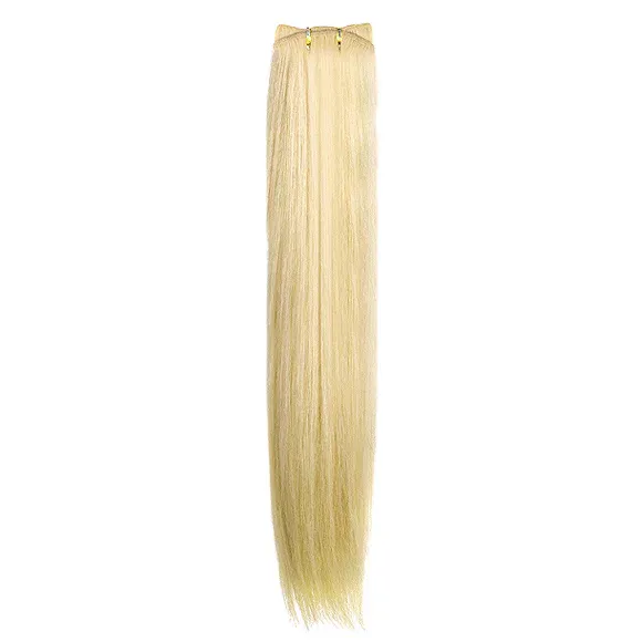 Prirodna kosa na tresi SHE 50-60cm — 23 Intenzivna svetloplava — slika 1