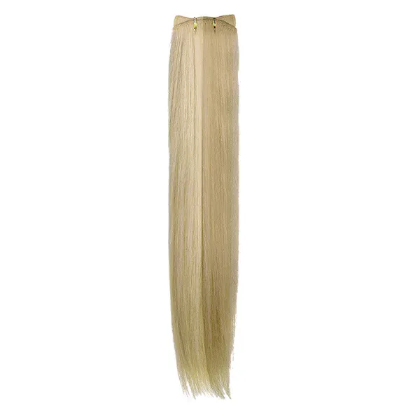 Prirodna kosa na tresi SHE 50-60cm — 140 Intenzivna zlatnoplava — slika 1