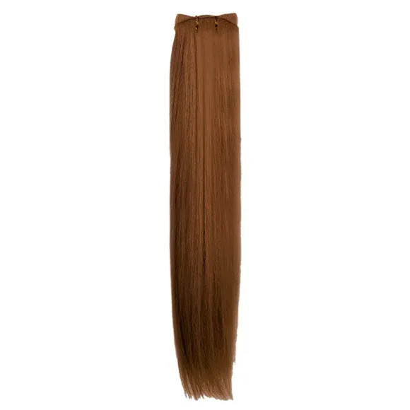 Prirodna kosa na tresi SHE 50-60cm — 130 Bakarna svetloplava — slika 1