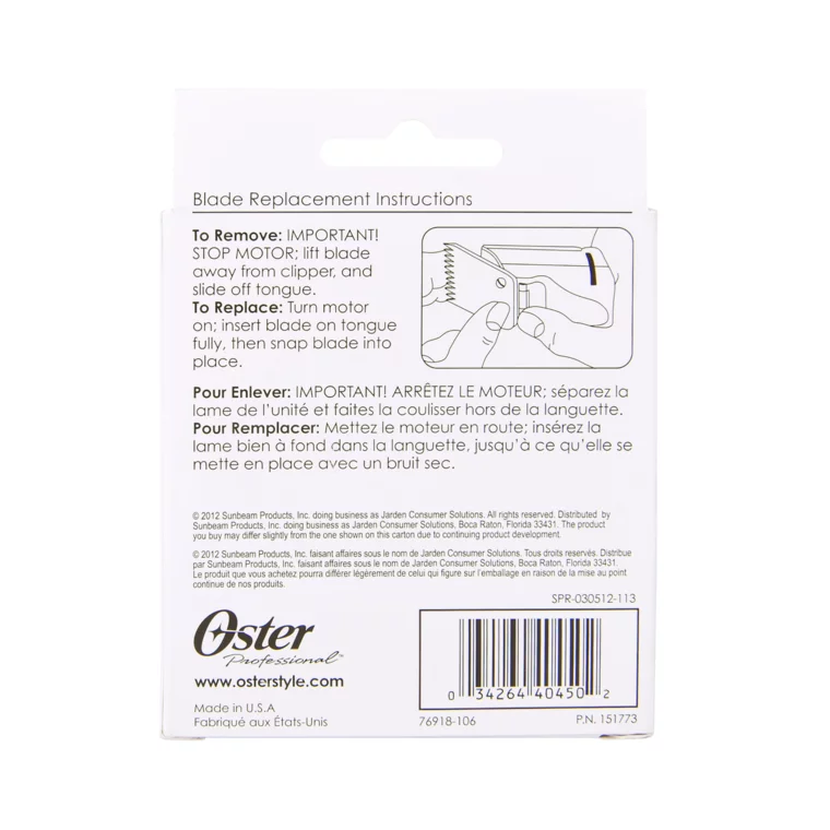 Rezervni nož za mašinice OSTER Skiptooth 18 - 3.2mm — slika 4