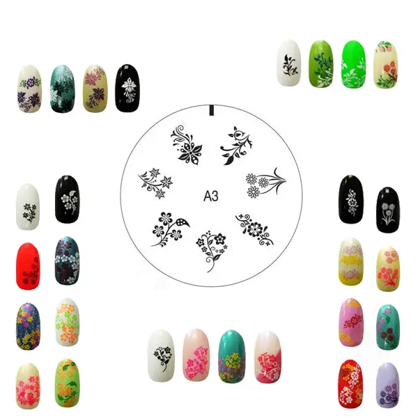 Šablon silikonski za Nail Art A3 — slika 4