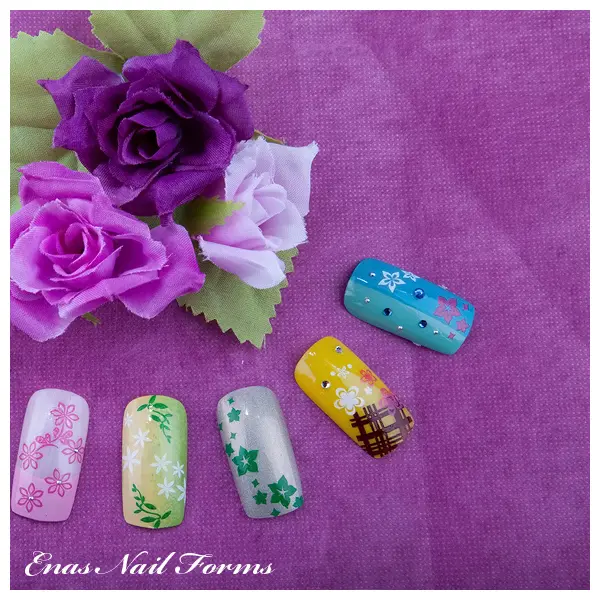 Šablon silikonski za Nail Art A3 — slika 2
