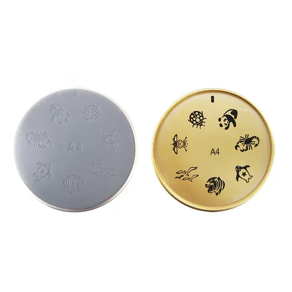 Šablon silikonski za Nail Art A4 — slika 1