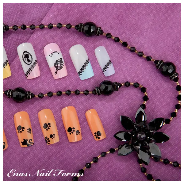Šablon silikonski za Nail Art A11 — slika 3