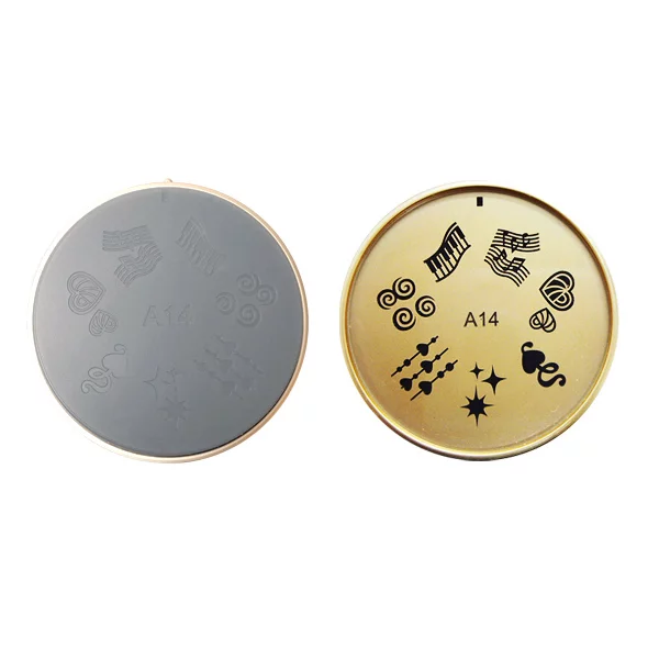 Šablon silikonski za Nail Art A14 — slika 1