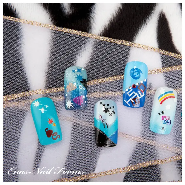 Šablon silikonski za Nail Art A22 — slika 3