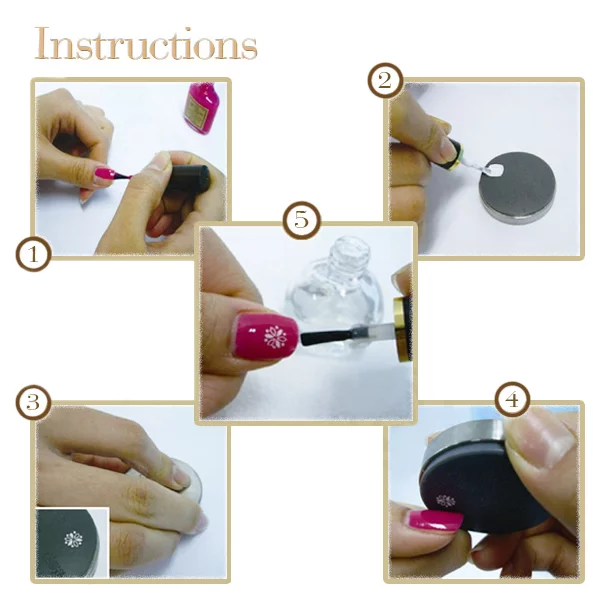 Šablon silikonski za Nail Art A26 — slika 3