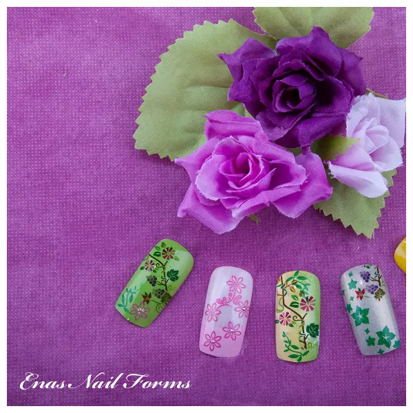 Šablon silikonski za Nail Art A27 — slika 3