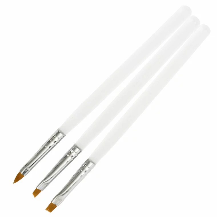 Set četkica za gel tehniku ASNMHB10 sintetička dlaka — slika 1