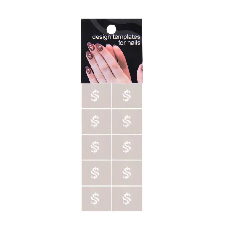 Šabloni za nokte ASNSM Smart Nails — Dollar SM35 — slika 1