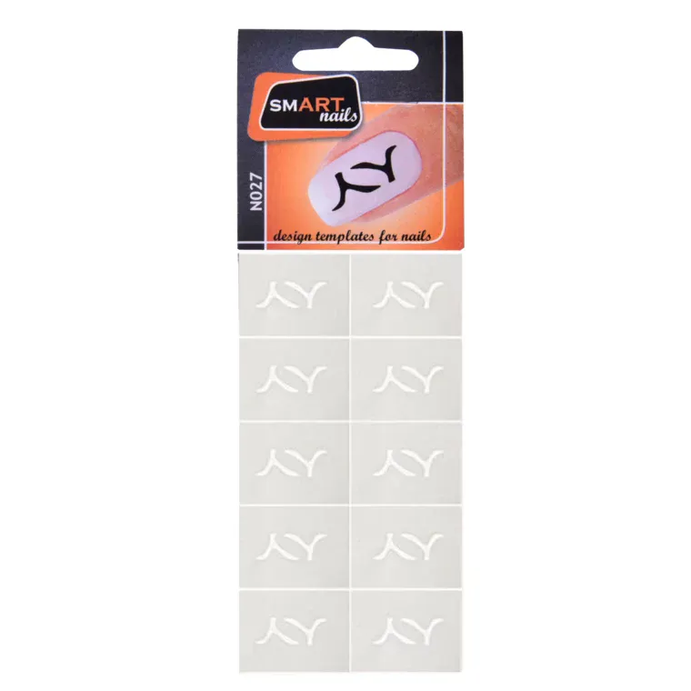Šabloni za nokte ASNSM Smart Nails — Dupli štapići NO27 — slika 1