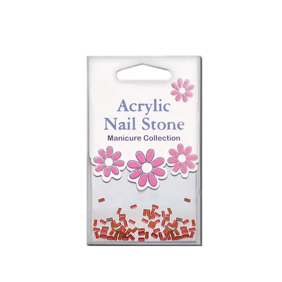 Cirkoni za Nail Art RE48 1.5mm 48/1 — Crveni — slika 1
