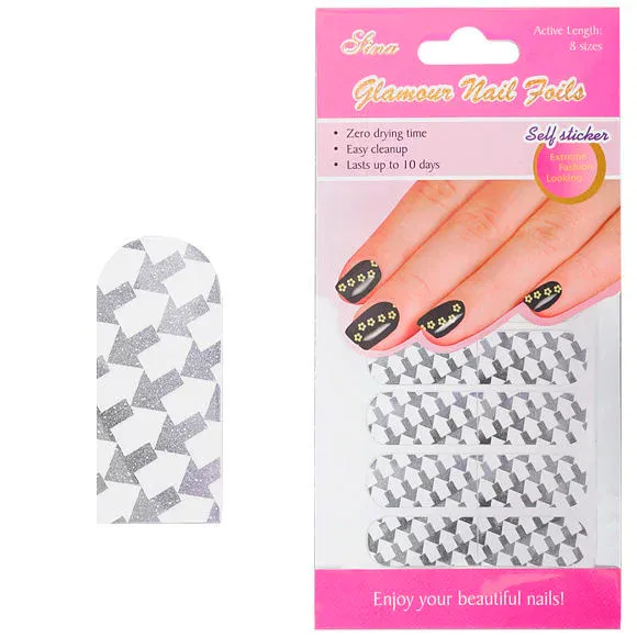 Nalepnice za nokte foto dezeni GNF Glamour — 05 — slika 1