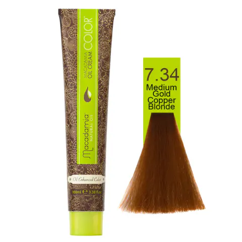 Zlatne bakarne nijanse - farba za kosu 100 ml