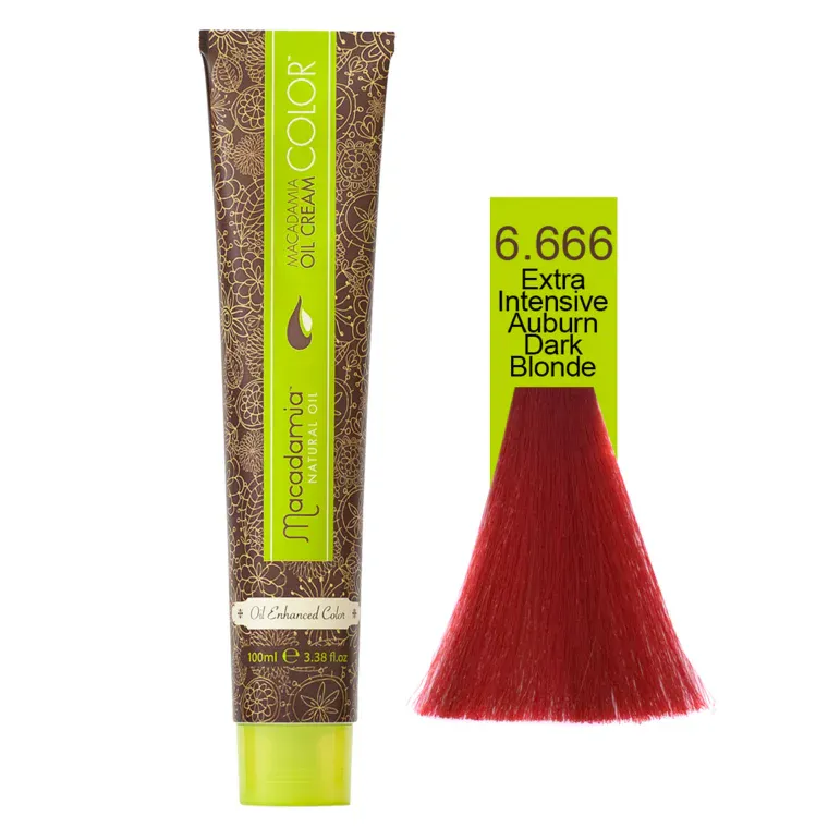 Ekstra intenzivne crvene nijanse - farba za kosu 100 ml — Veoma intenzivna crvena tamnoplava 6.666 — slika 1