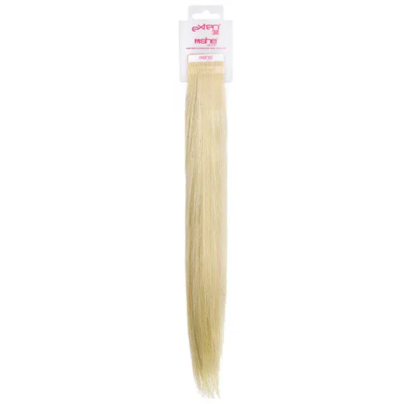 Prirodna kosa na samolepljivoj traci SHE 55-60cm 4/1 — DB2 Svetloplava — slika 1