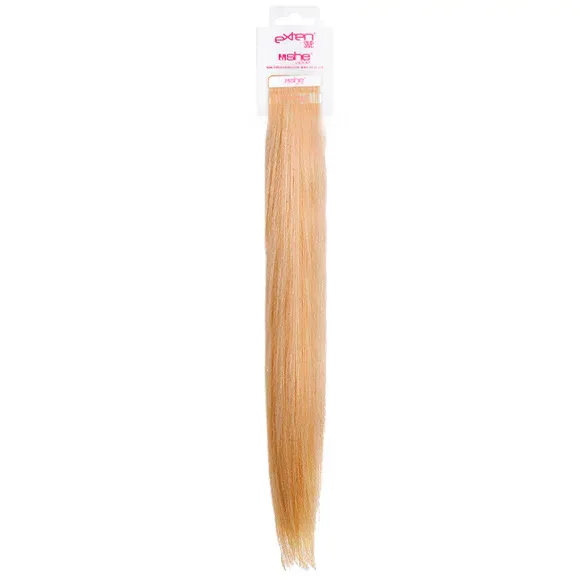 Prirodna kosa na samolepljivoj traci SHE 55-60cm 4/1 — 29 Narandžastoplava — slika 1