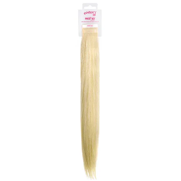 Prirodna kosa na samolepljivoj traci SHE 55-60cm 4/1 — 20 Platinastoplava — slika 1