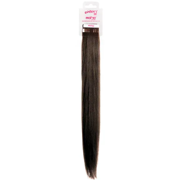 Prirodna kosa na samolepljivoj traci SHE 55-60cm 4/1 — 4 Kestenjasta — slika 1
