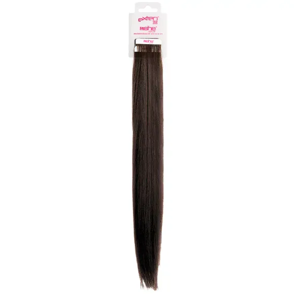 Prirodna kosa na samolepljivoj traci SHE 55-60cm 4/1 — 2 Tamnokestenjasta — slika 1