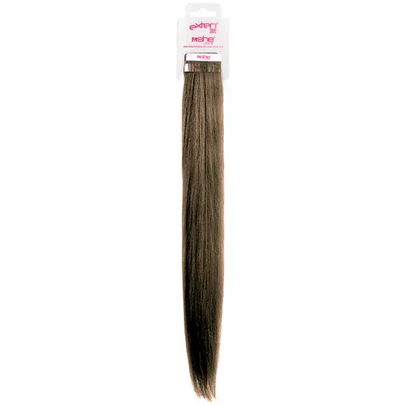 Prirodna kosa na samolepljivoj traci SHE 55-60cm 4/1 — 10 Pepeljasta svetloplava — slika 1