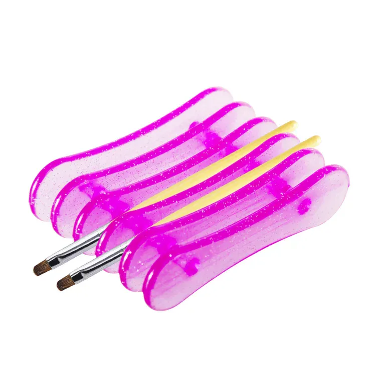 Stalak za četkice za nokte ASNBJ7 Pink — slika 1