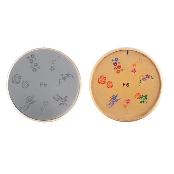 Šablon silikonski za Nail Art F6 — slika 1
