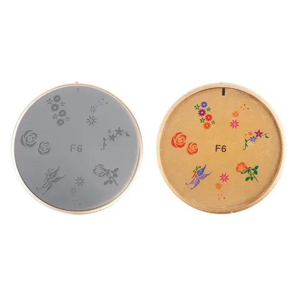Šablon silikonski za Nail Art F6 — slika 1