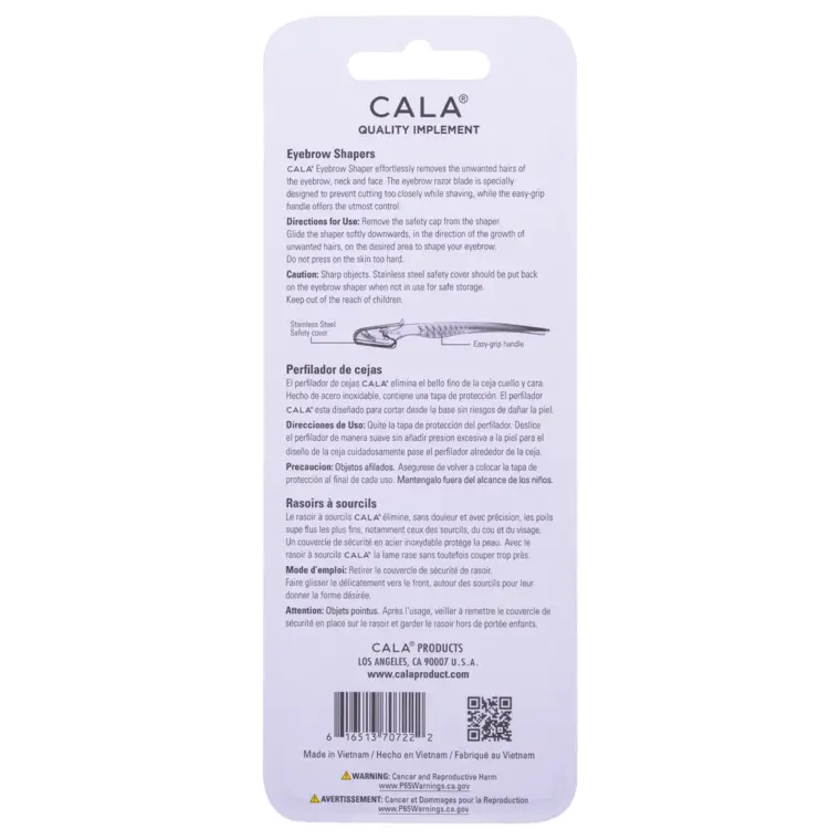 Trimeri za obrve CALA transparentni 3/1 — slika 2